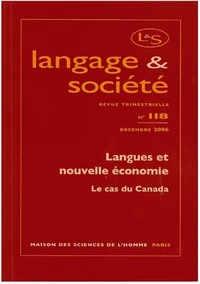 Langues et nouvelle économie