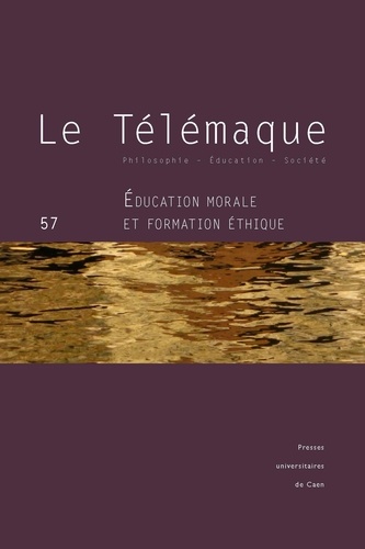 Didier Moreau - Le Télémaque N° 57/2020 : Education morale et formation éthique.