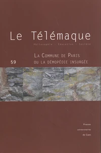 La Commune de Paris ou la démopédie insurgée