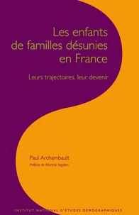 Les enfants de familles désunies en France