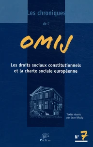 Les droits sociaux constitutionnels et la charte sociale européenne