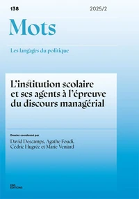 L'institution scolaire