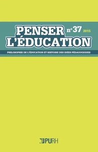 Penser l'éducation N° 37/2015