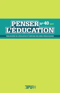 Penser l'éducation N° 40/2017