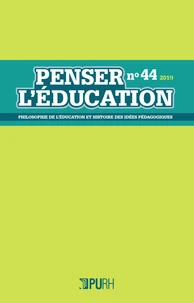 Penser l'éducation N° 44/2019