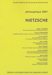 Gaëlle Jeanmart et Vincent Cordonnier - Philosophique 2007 : Nietzsche.