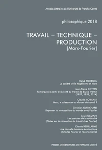 Travail, technique, production (Marx-Fourier)