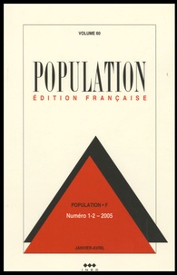 François Héran - Population Volume 60 N° 1, Janv : .