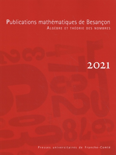 Yuichiro Hoshi et Florian Ivorra - Publications mathématiques de Besançon 2021 : .