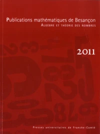 Publications mathématiques de Besançon N° 1/2011