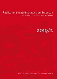 Christophe Delaunay - Publications mathématiques de Besançon N° 2/2019 : .