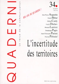 L'incertitude des territoires