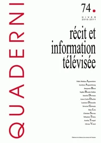 Récit et information télévisée