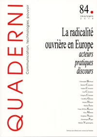 La radicalité ouvrière en mots et en actes