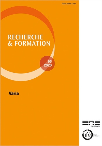 Recherche et formation N° 95-2020 Varia
