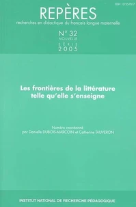 Les frontières de la littérature telle qu'elle s'enseigne