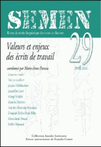 Marie-Anne Paveau - Semen N° 29, Avril 2010 : La théorie du discours - Fragments d'histoire et de critique.