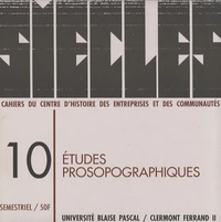 Etudes prosopographiques
