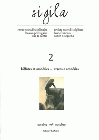  Auteurs divers - Sigila N° 2, octobre 1998 : Biffures et amnésies.