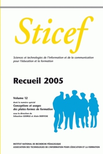 Sébastien George et Alain Derycke - Sticef N° 12 : Recueil 2005.