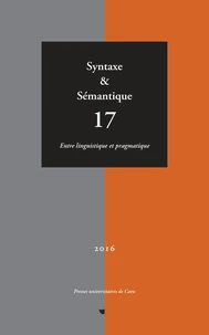 Entre linguistique et pragmatique