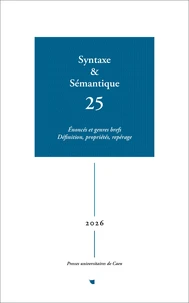 Enoncés et genres brefs