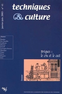  Maison Sciences de l'homme - Techniques & culture N° 41 Janvier-Juin 2 : Brique - Le cru et le cuit.
