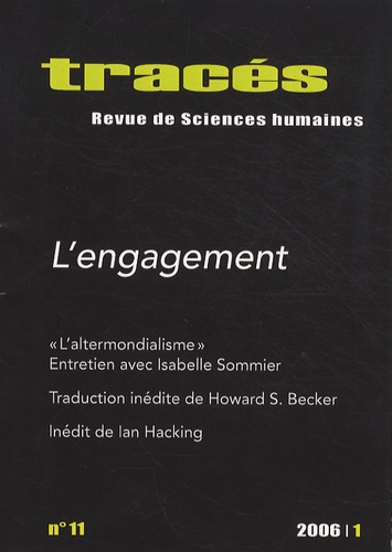 Howard Becker - Tracés N° 11, 2006/1 : L'engagement.