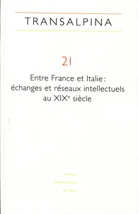 Entre France et Italie : échanges et réseaux