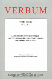 La composition néoclassique : nouvelles données, nouveaux usages, nouvelles définitions