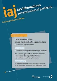 Détachement d'office en cas d'externalisation des missions : Le dispositif réglementaire