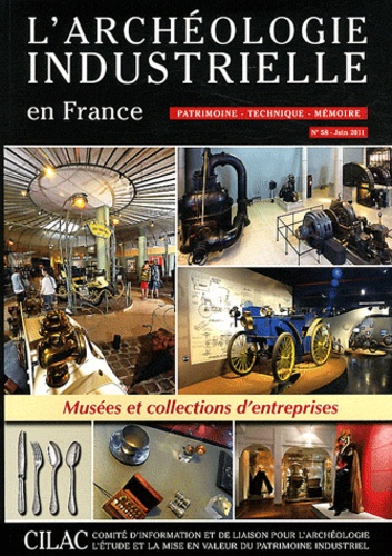 L'Archéologie industrielle en France N° 58,... de Bernard André - Livre -  Decitre