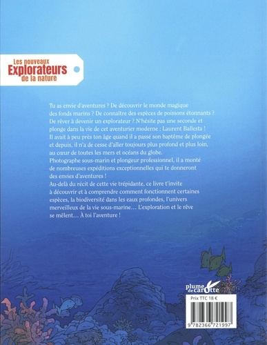 Découvre la vie sous-marine avec Laurent Ballesta - Cindy Chapelle - Livres  - Furet du Nord