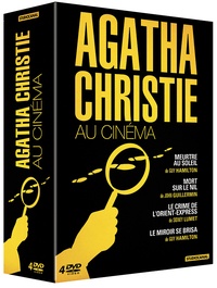CINE SOLUTIONS - Agatha Christie au cinéma : Le miroir se brisa, Meutre au soleil, Mort sur le Nil, Le crime de l'Orient-Express - Coffret 4 Dvd