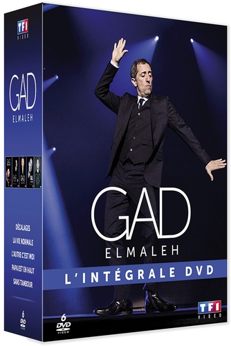 CINE SOLUTIONS - Gad Elmaleh - L'intégrale - Coffret 6 DVD