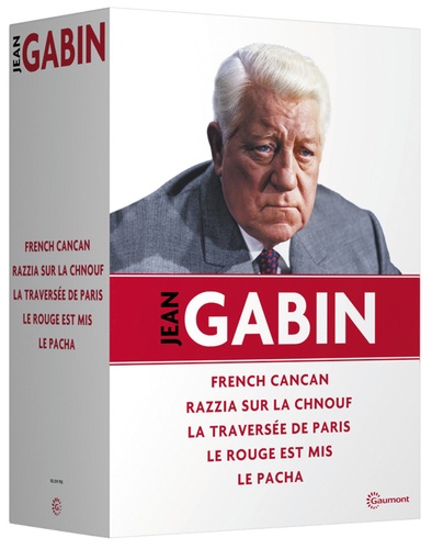 Jean Gabin : French Cancan, Razzia sur la chnouf, La traversée de Paris, Le  rouge est mis, Le pacha - Coffret 5 Dvd, CINE SOLUTIONS - Papeterie -  Decitre