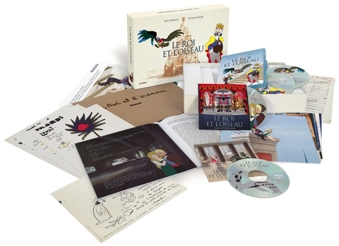 CINE SOLUTIONS - Le Roi et l'Oiseau - Paul Grimault - Coffret prestige Dvd + Blu-ray + le CD de la bande originale du film