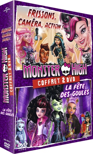 CINE SOLUTIONS - Monster High : La fête des goules et Frisson, caméra, action ! - Double Dvd