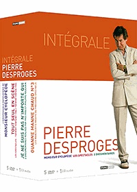 CINE SOLUTIONS - Pierre Desproges - Intégrale - Coffret 5 Dvd