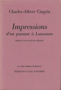 Impressions d'un passant à Lausanne