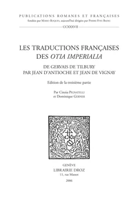 Les traductions françaises des Otia imperialia