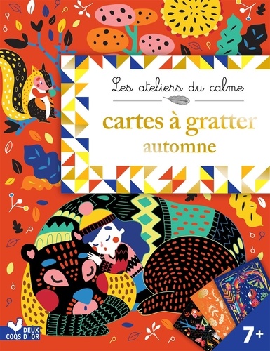 Cinzia Sileo - Cartes à gratter automne - Avec un stylet.