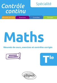 Spécialité Maths Tle