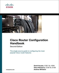 Cisco Router Configuration Handbook.