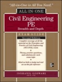 Civil Engineering All-In-One PE Exam Guide: Breadth and Depth.
