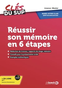 Réussir son mémoire en 6 étapes