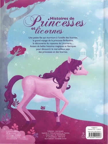 Histoires de princesses et licornes