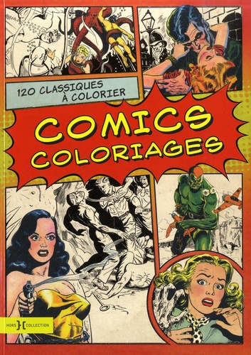 Claire Cater - Comics coloriages - 120 classiques à colorier.