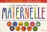 Télécharger des livres complets gratuitement Je suis prêt pour la maternelle  - Avec plus de 240 activités et 1 ardoise effaçable ! in French