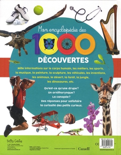 Mon encyclopédie des 1000 découvertes